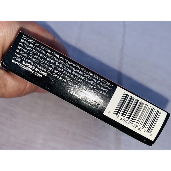 Scrabble Slam! Card Game Hasbro Parker Brothers 2008 Family New Sealed 55 Deck - Picture 6 of 6